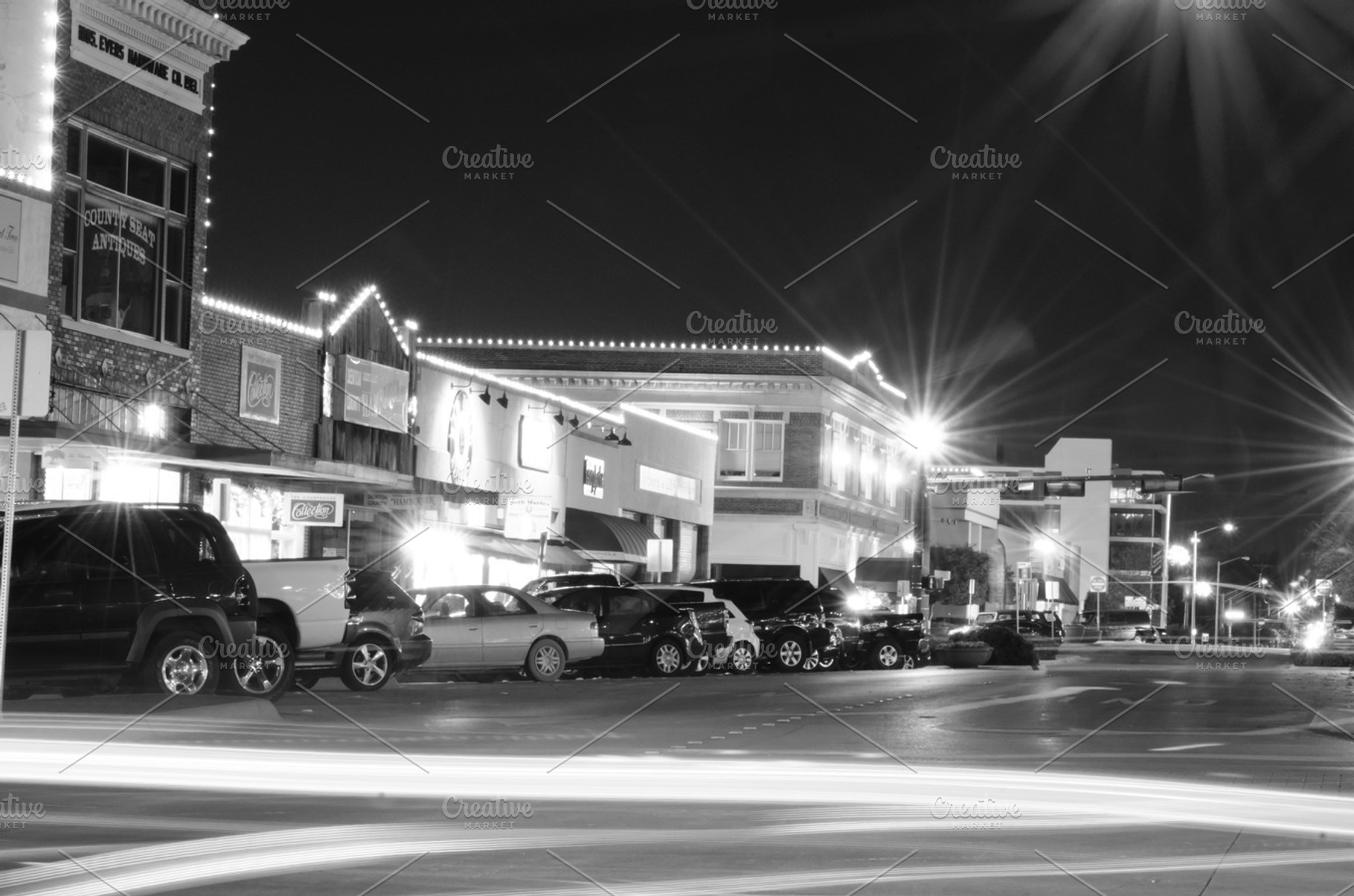 Lights on Hickory Street