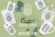 Christian Church Logos Vector SVG, an Object Graphic by Happy Letters (Thumbnail 1 of 8)