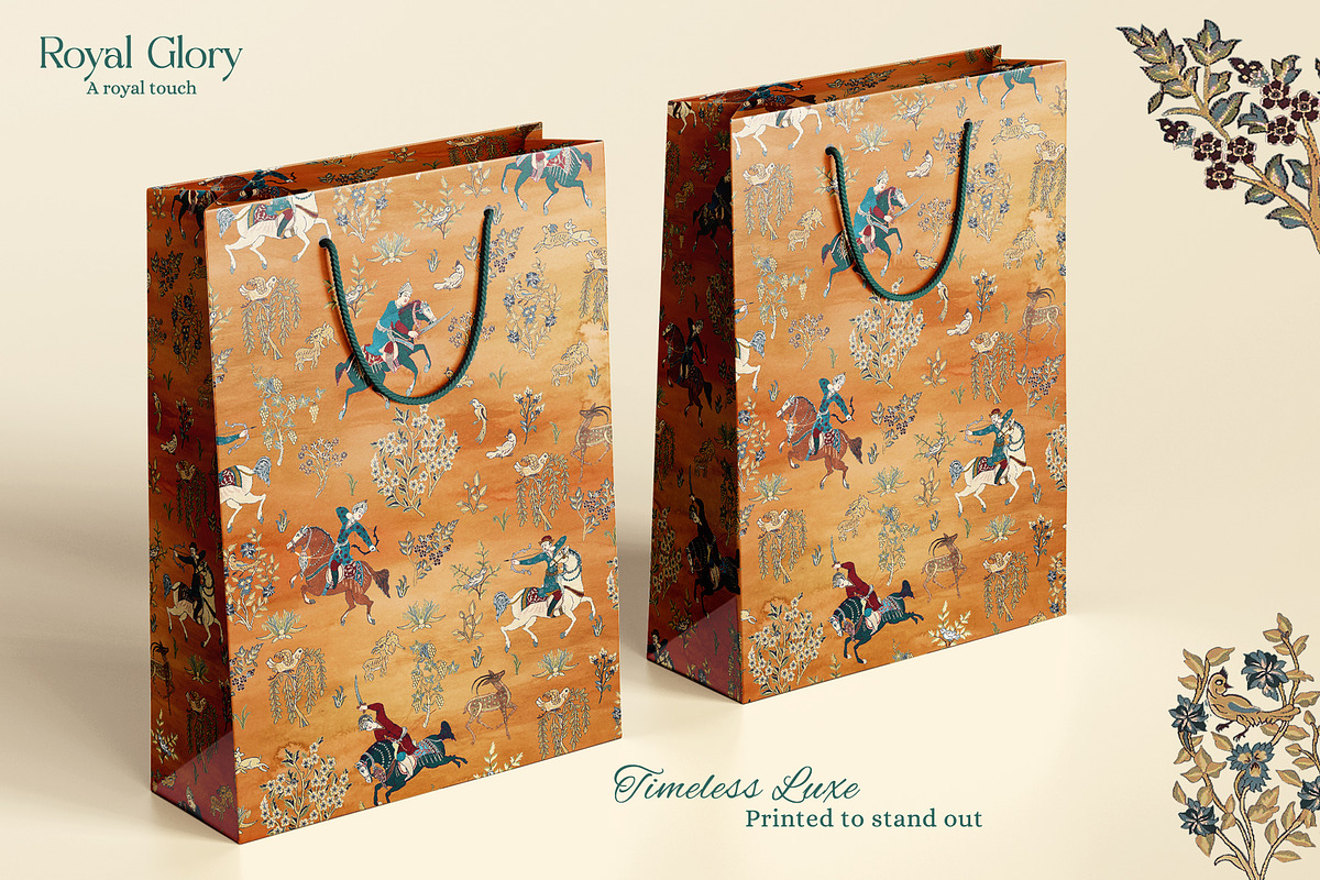 Royal Glory Prints & Patterns, a Pattern Graphic by GND ART STUDIO (Photo 7 of 8)