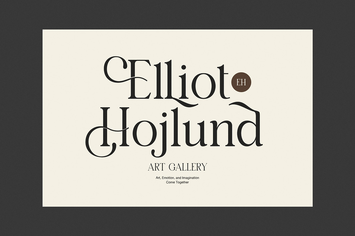 Helloin Elegant Serif Font, a Serif Font by Graphicxell (Photo 2 of 8)