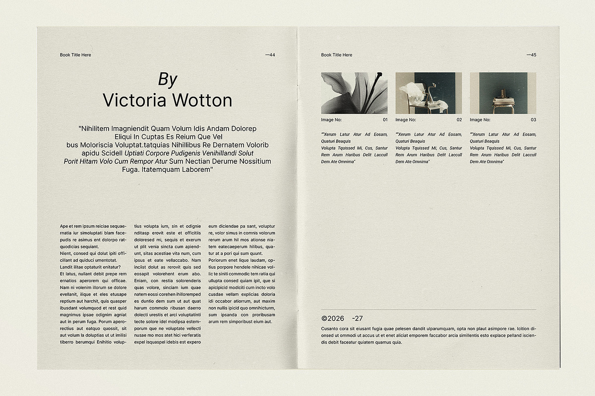 Editorial Magazine & Book Layout, a Magazine Template by Studio Monova (Photo 12 of 17)