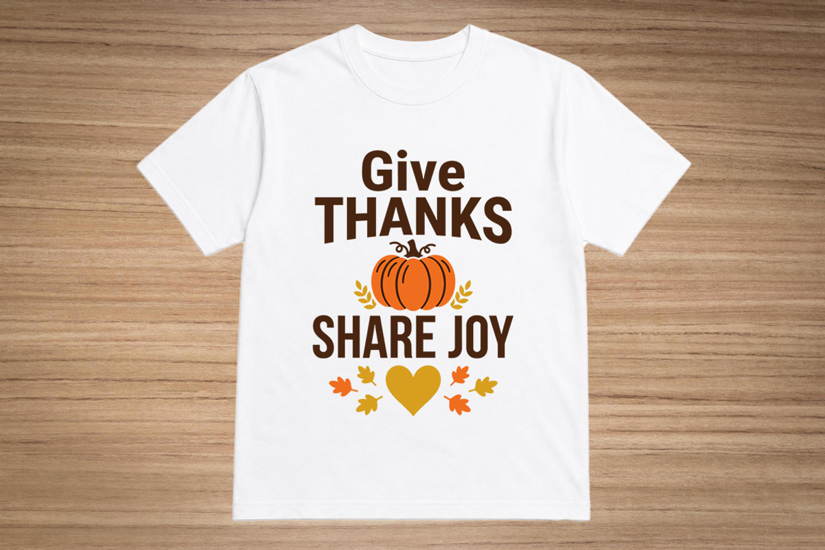 Thanksgiving T Shirt Design, an Object Graphic by hafijul (Photo 1 of 3)