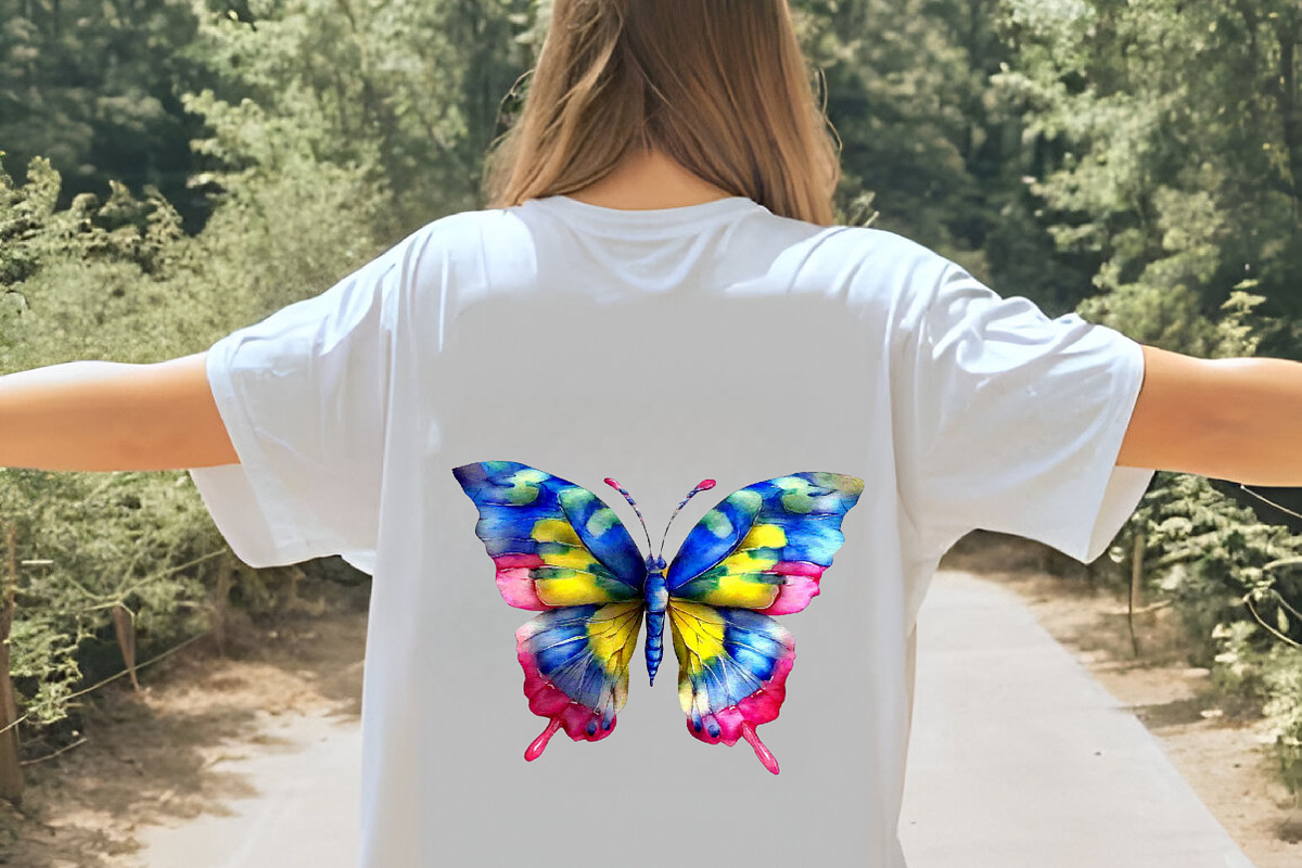 Watercolor Butterfly Clipart, an Animal Illustration by Digital Artistic99 (Photo 7 of 11)