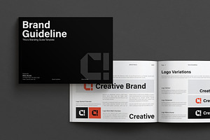 Brand Guideline Layout Design