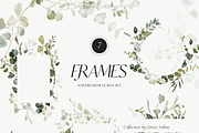 GREENERY & GOLD LEAVES watercolors, a Decorative Illustration by Grace Noboa Illustrations (Thumbnail 7 of 14)