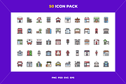 50 City life icons, an Icon by Wencory (Thumbnail 1 of 2)