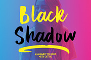 Black Shadow, a Handwritten Font by MSG Studio (Thumbnail 1 of 10)