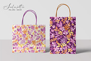 Purple Floral Seamless Pattern, a Pattern Graphic by SirenaArt (Thumbnail 12 of 15)