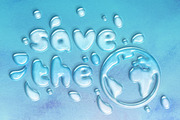 Water Text Effect, a Layer Style Add-On by Evlogiev Studio (Thumbnail 4 of 6)