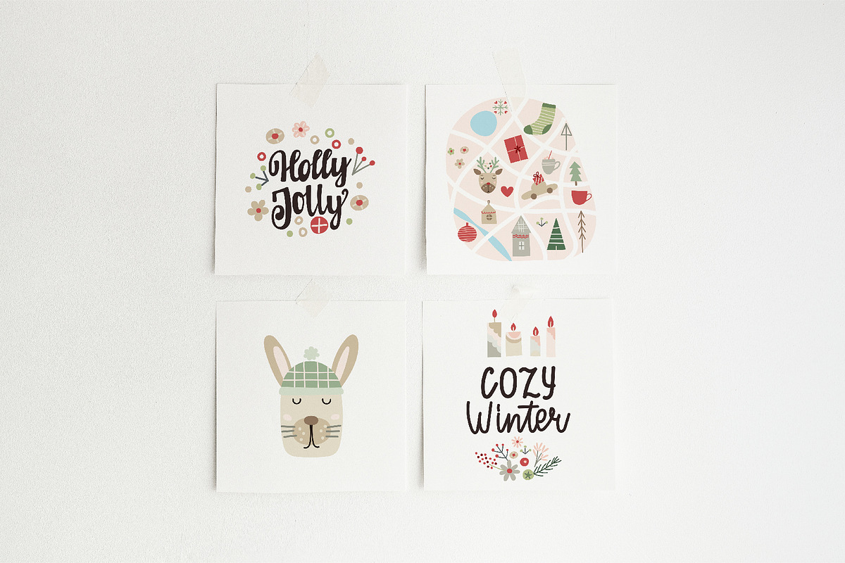 Christmas Creator Pack, an Animal Illustration by DearLetters (Photo 16 of 17)