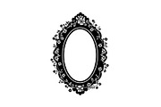 Vintage Ornate Oval Frame Bundle, an Illustration by jahid234 (Thumbnail 11 of 31)