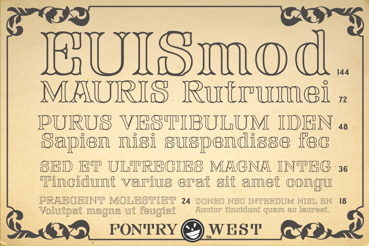 FHA Tuscan Roman, a Serif Font by Fontry West (Photo 11 of 14)