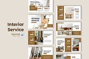 Interior Services - Keynote Template, a Presentation Template by QR Design Studio (Thumbnail 1 of 3)