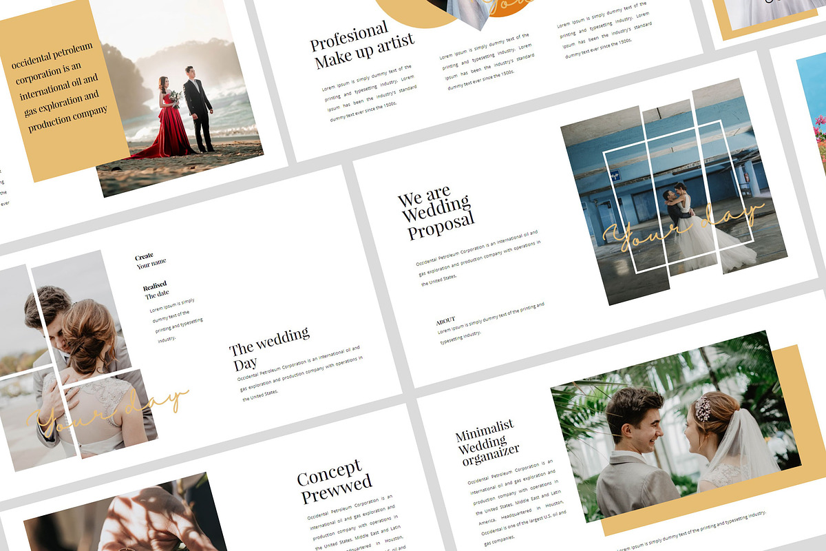 Wedding Ceremony Planner Powerpoint, a Presentation Template by Putra Khan (Photo 9 of 15)