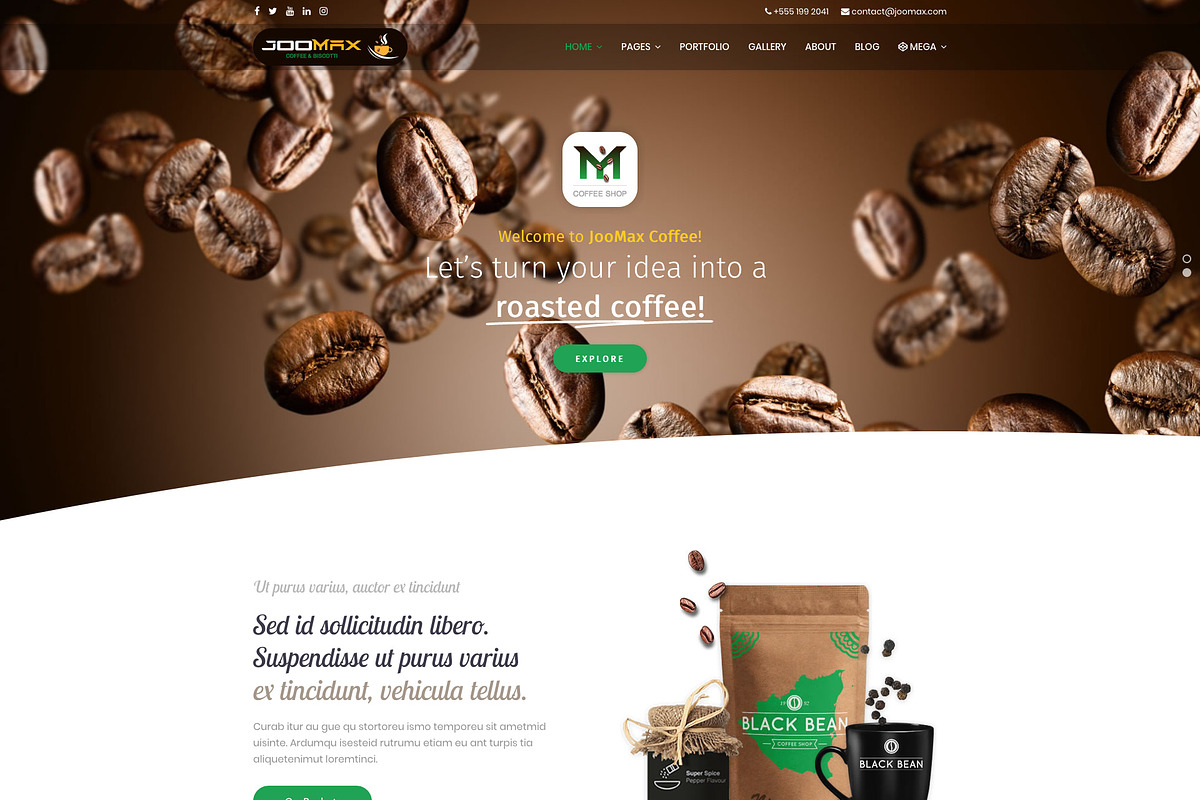 JooMax Site Building Kit For Joomla, a Websites & App Template by Webflex (Photo 2 of 10)