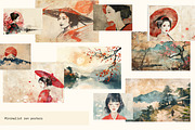 Retro Japan Posters, a Poster Template by Art's and patterns (Thumbnail 4 of 8)