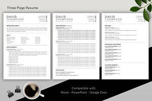 ATS Resume CV Word & Google Docs 24