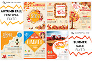 120 Corporate Flyer & Poster Bundle, a Flyer Template by Imagine Design Studio (Thumbnail 25 of 33)