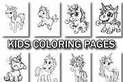 Enchanting Unicorn Coloring Book V2, an Animal Illustration by Design Zone (Thumbnail 6 of 7)