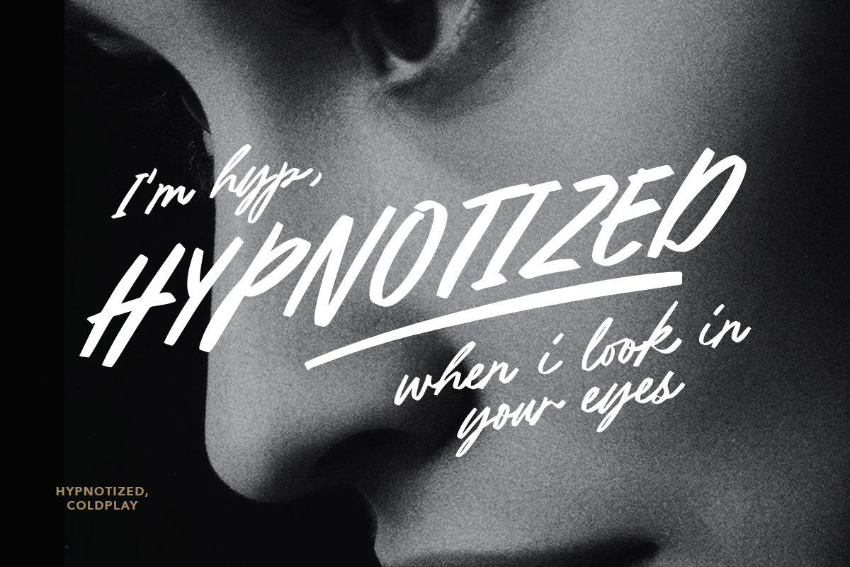 Just Enough - Quotable Font, a Script Font by Sarid Ezra (Photo 7 of 10)