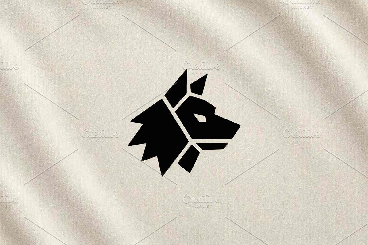 Wolf Head Vector Silhouette, an Animal Illustration by Vectorium Studio (Photo 3 of 4)