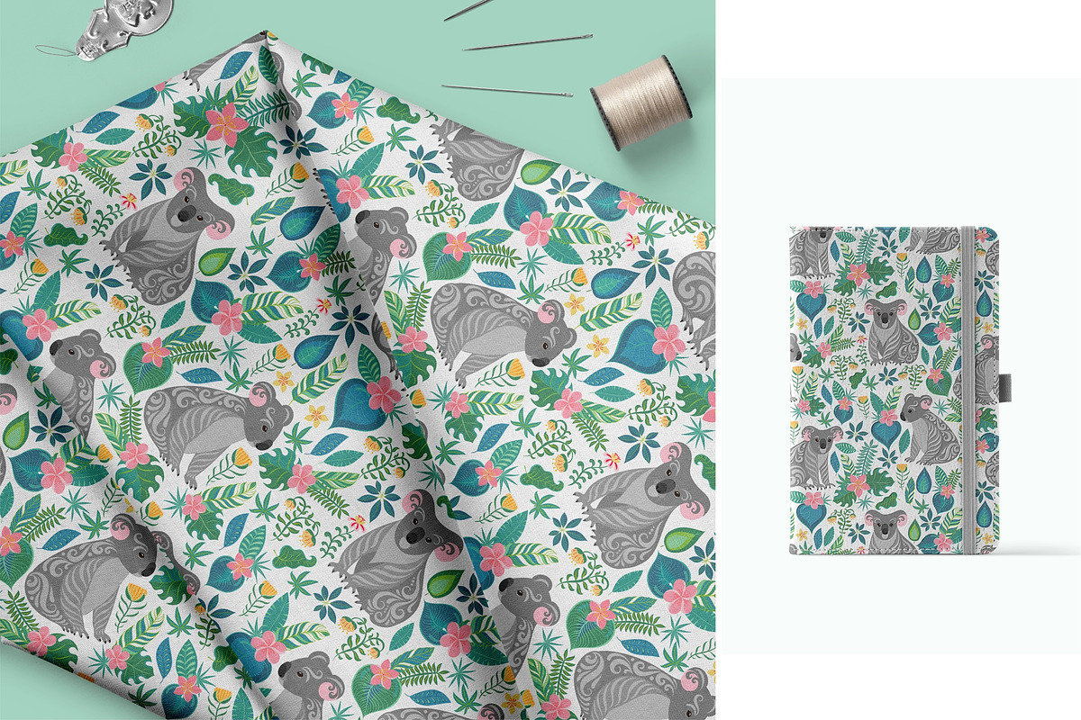 TROPICANA, 30 Seamless Patterns, a Pattern Graphic by Irina Skaska (Photo 5 of 17)