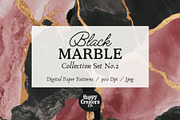 Black Marble Texture Patterns #2, a Texture Graphic by Happy Creators Co. (Thumbnail 7 of 7)