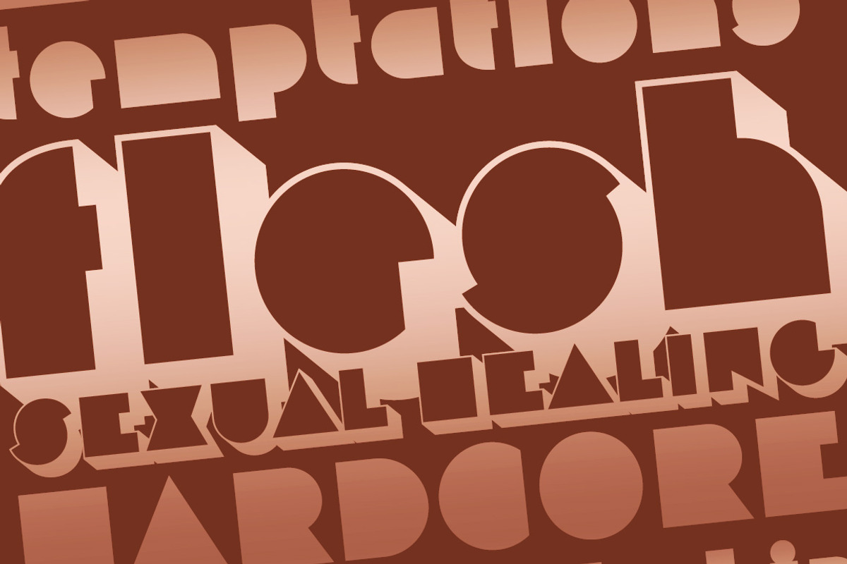 Nudity PB, a Font by Pink Broccoli (Photo 3 of 5)