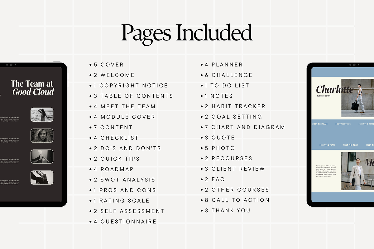 Modern Ebook Workbook Canva Template, a Marketing Template by Anna Design Studio (Photo 4 of 11)