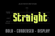 Jeld – Modern Condensed Sport Font, a Sans Serif Font by Drizy (Thumbnail 3 of 10)