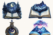 Enchanted Night Court Clipart, a Person Illustration by Design Scotch (Thumbnail 6 of 8)