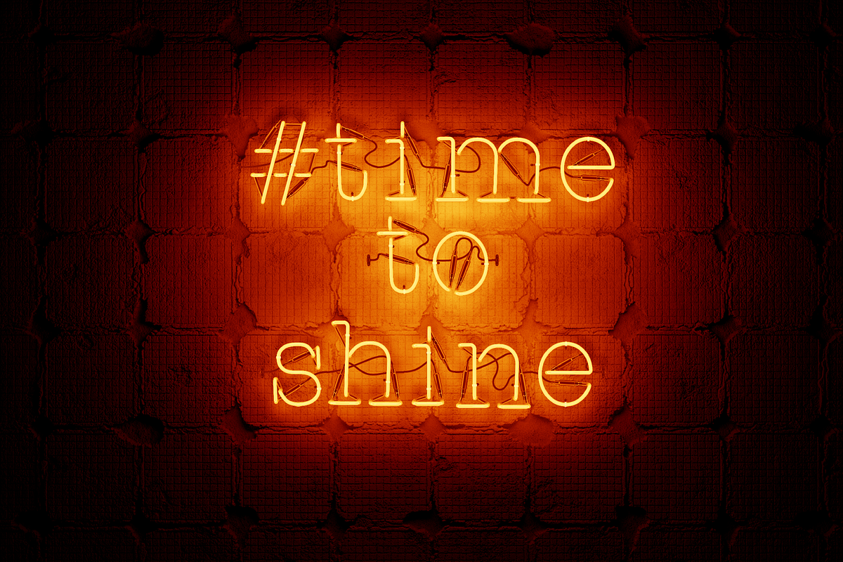 Realistic neon 3D text creator preview 2
