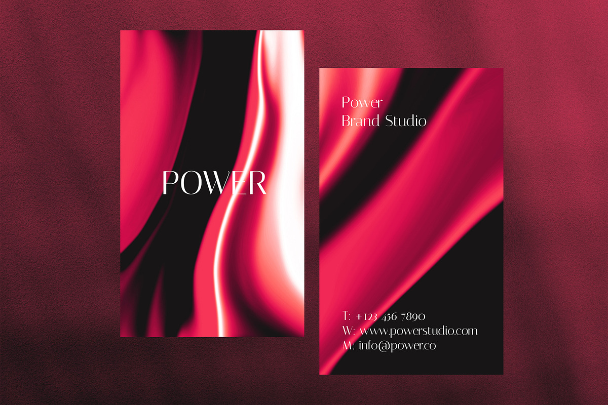 Beautiful, Elegant Business Card, a Business Card Template by Asma F. (Photo 3 of 4)