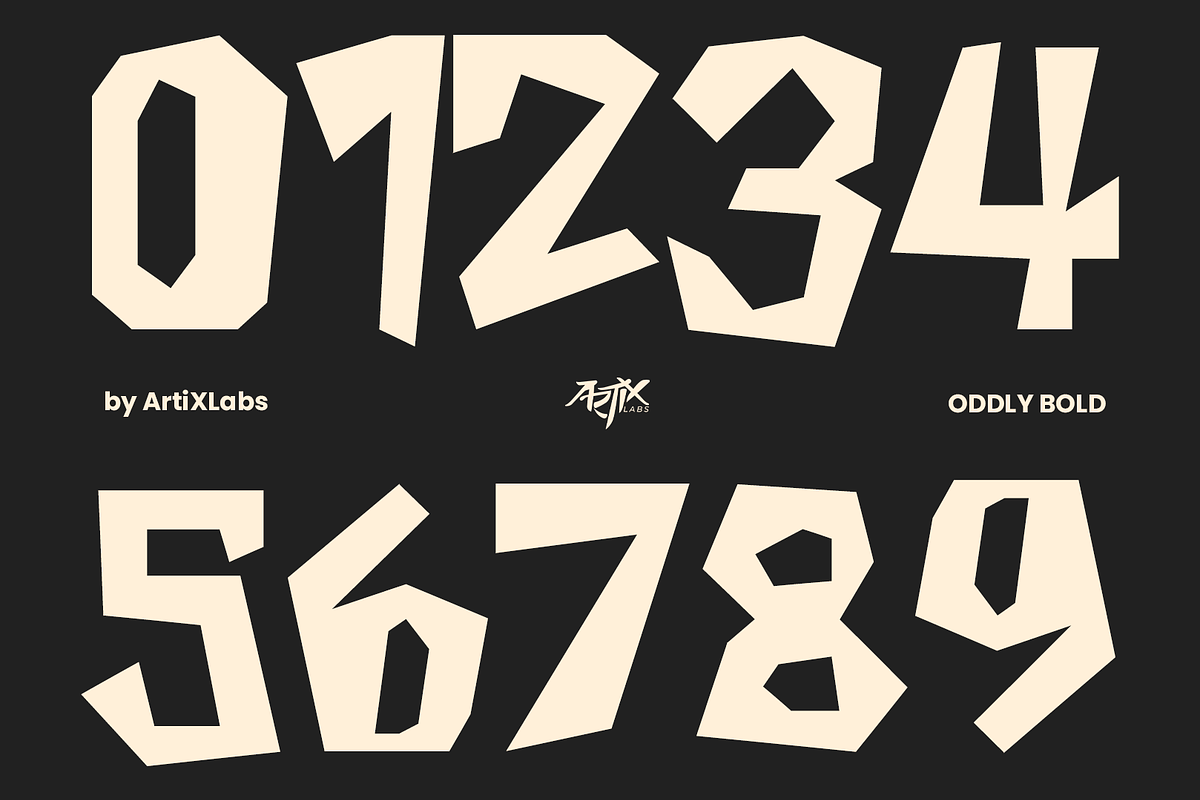 TOQSI Bold Quirky Geometric Typeface, a Script Font by ArtiXLabs (Photo 4 of 10)