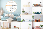 Background Mockup Bundle Vol 26, a Print Template by Mockup Shop (Thumbnail 1 of 6)