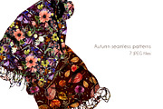 Autumn seamless patterns, a Pattern Graphic by Nadiia Hanina (Thumbnail 2 of 4)