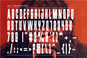 Primate - Condensed Sans Serif Font, a Sans Serif Font by Pian45 Studio (Thumbnail 6 of 8)