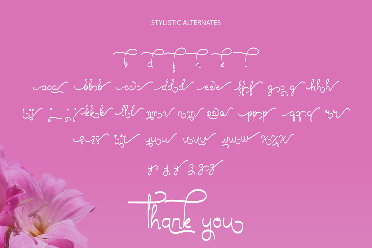 Dancing – Modern Calligraphy Font, a Script Font by Bercreative (Photo 8 of 8)