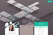 Odessa Web UI Kit, an UI Kit Template by Aqua Design (Thumbnail 1 of 6)