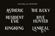 Valerise Elegant Serif Display Font, a Serif Font by Serbaneka Studio (Thumbnail 2 of 5)