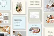 Modern Wellness Instagram Templates, a Social Media Template by denofdreamers (Thumbnail 5 of 6)