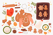 Christmas Sweets Illustrations, a Seasonal Illustration by Anna Studio (Thumbnail 11 of 12)