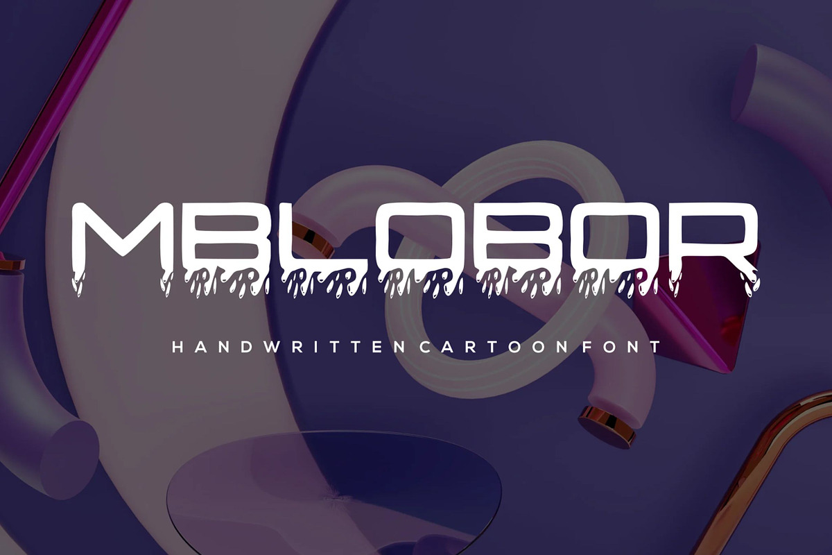 Mblobor, a Slab Serif Font by Auliacreative (Photo 1 of 4)