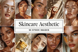 Skincare Aesthetic Stock Images, a Beauty & Fashion Photo by Studio Loire