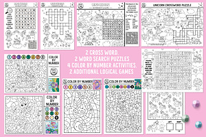 Unicorn Coloring Games