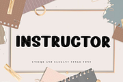 Instructor, a Script Font by InermediaSTUDIO (Thumbnail 1 of 8)