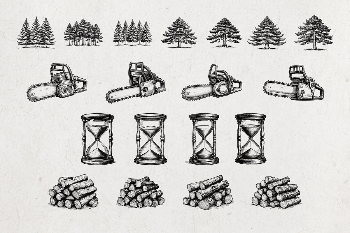 Camp and Hiking Vector Pack, an Object Illustration by Alternate Studio (Photo 6 of 9)