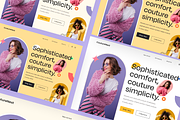 Clothing Store Hero Section Design, an UI Kit Template by nwdigitalstore (Thumbnail 3 of 3)