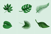 Green fever - trendy plants, an Object Graphic by Anchors_and_Curves (Thumbnail 2 of 6)