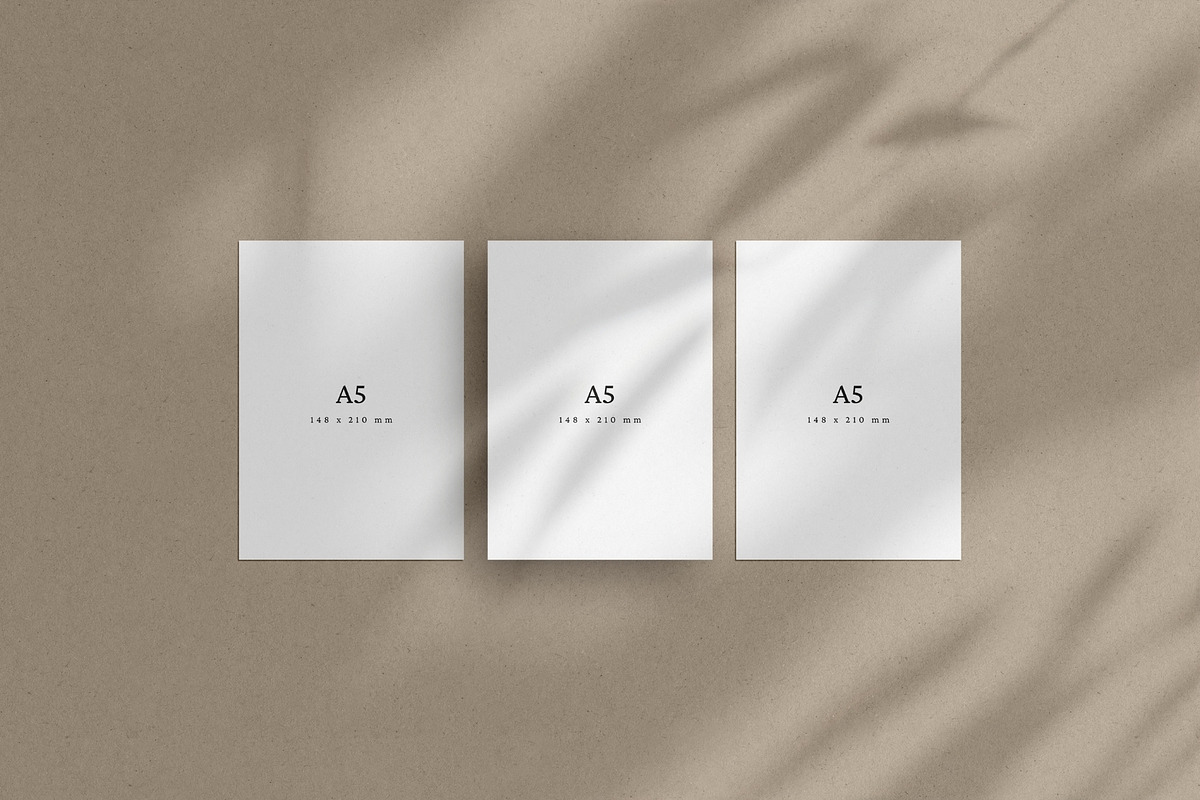 Vertical A5 Card Mockup Set | 02-11, a Mockup by DESIGN BY nube (Photo 2 of 10)